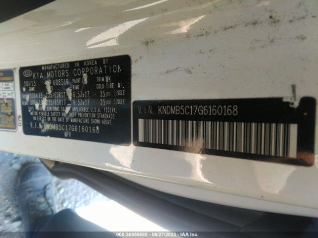 KNDMB5C17G6160168 KIA SEDONA LX