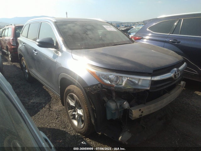 Toyota Highlander Limited 2016 5TDDKRFH3GS302984 Image 1