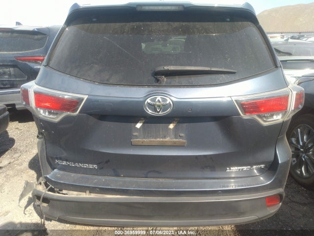 Toyota Highlander Limited 2016 5TDDKRFH3GS302984 Image 8