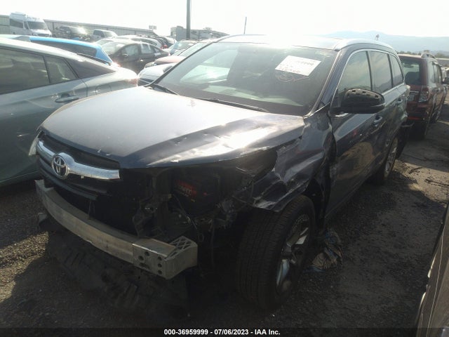 Toyota Highlander Limited 2016 5TDDKRFH3GS302984 Image 2
