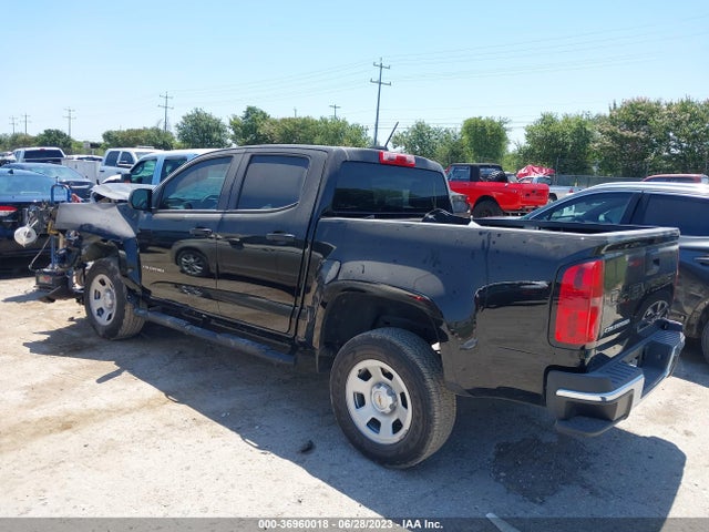 2022 CHEVROLET COLORADO 2WD WORK TRUCK VIN: 1GCGSBEA6N1108310