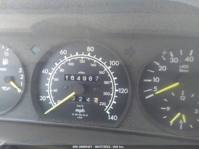 1993 MERCEDES-BENZ 190 E 2.6 VIN: WDBDA29D4PG069421