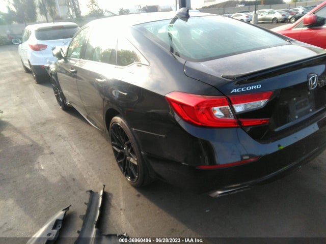 2019 HONDA ACCORD SEDAN SPORT 1.5T VIN: 1HGCV1F31KA044934