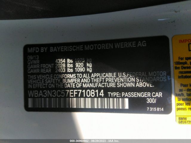 WBA3N3C57EF710814 BMW 4 Series 428i