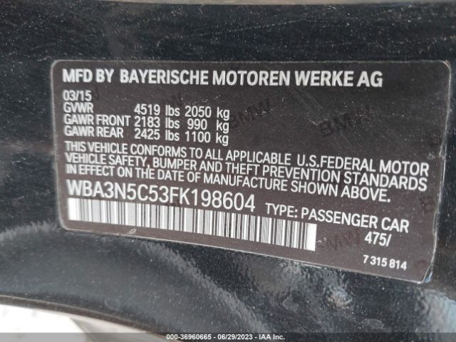 WBA3N5C53FK198604 BMW 4 Series 428i Xdrive