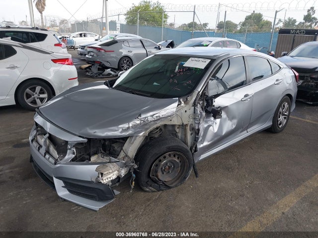 Honda Civic Sedan Lx 2018 2HGFC2F59JH541577 Image 2