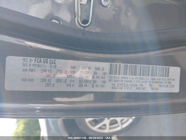 3C4PDDEGXJT463204 Dodge JOURNEY GT