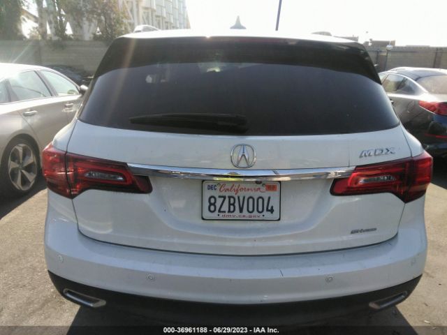 5FRYD4H91GB052829 Acura Mdx W/advance/w/advance