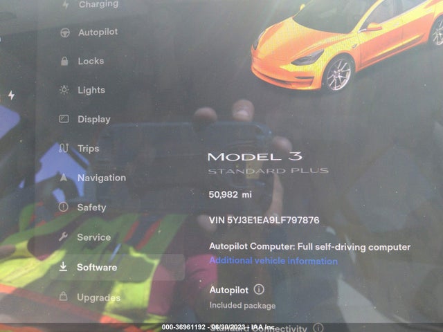 2020 Tesla 3, VIN: 5YJ3E1EA9LF797876