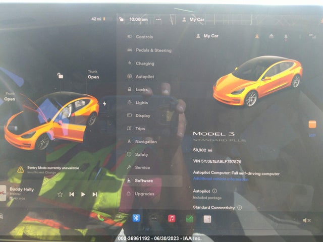 2020 Tesla 3, VIN: 5YJ3E1EA9LF797876