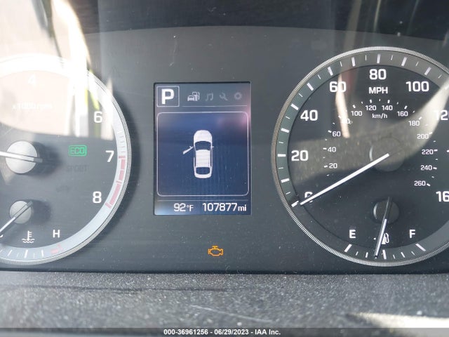 Hyundai Sonata 2.4l 2016 5NPE24AF2GH398576 Image 8