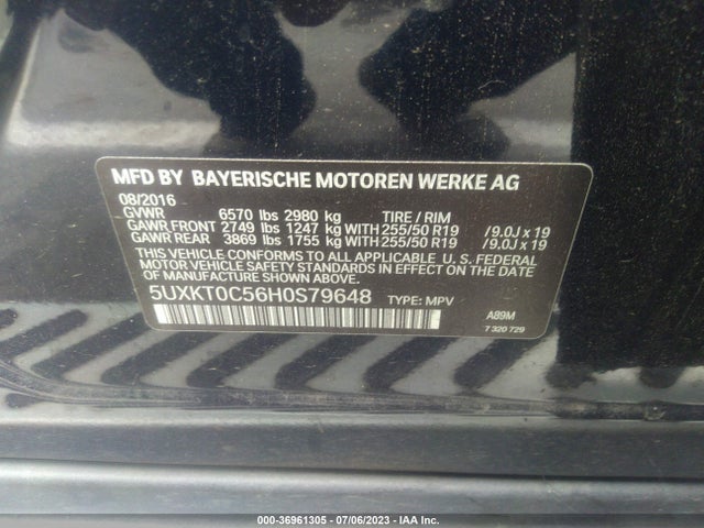 BMW X5 Xdrive40e Iperformance 2017 5UXKT0C56H0S79648 Image 15