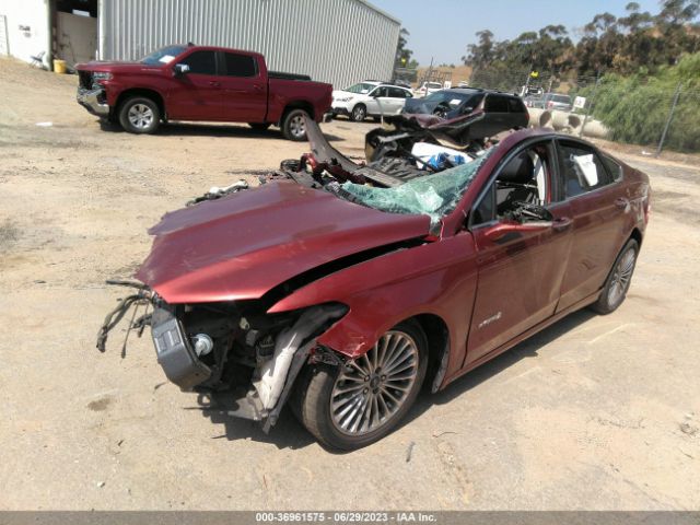 3FA6P0RU2ER220782 Ford Fusion Titanium Hybrid