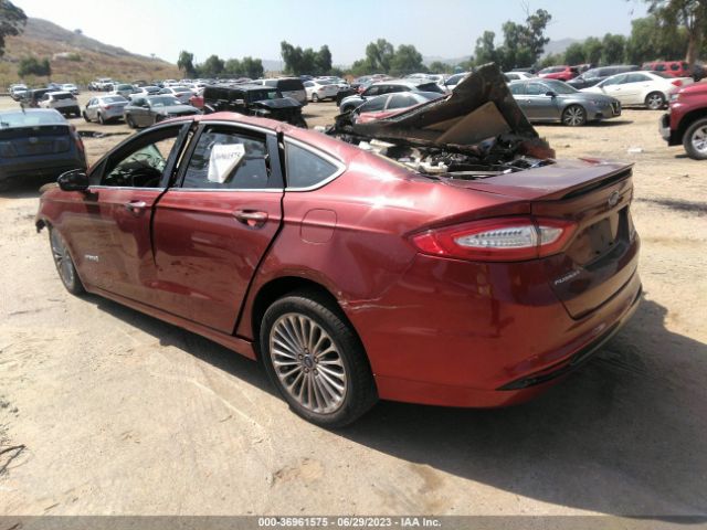 3FA6P0RU2ER220782 Ford Fusion Titanium Hybrid