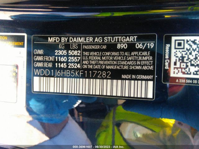 WDD1J6HB5KF117282 Mercedes-Benz E-class E 450