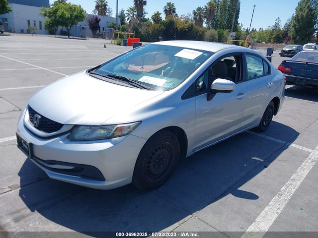 Honda Civic Sedan Lx 2014 19XFB2F53EE250382 Image 2