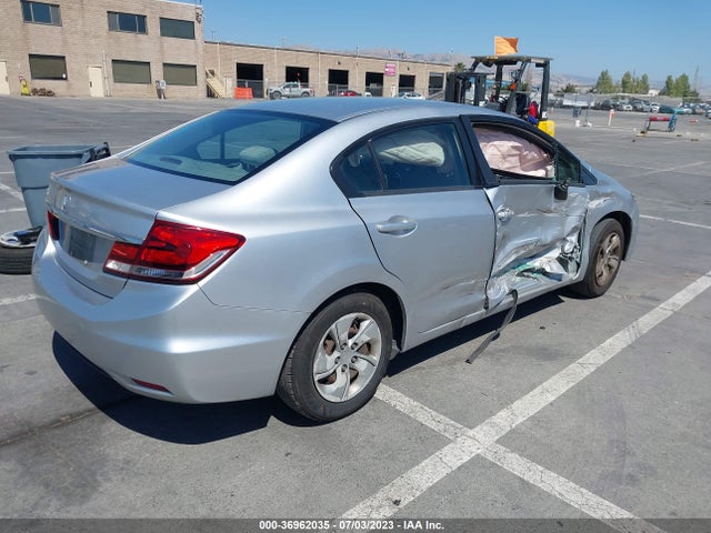 Honda Civic Sedan Lx 2014 19XFB2F53EE250382 Image 4