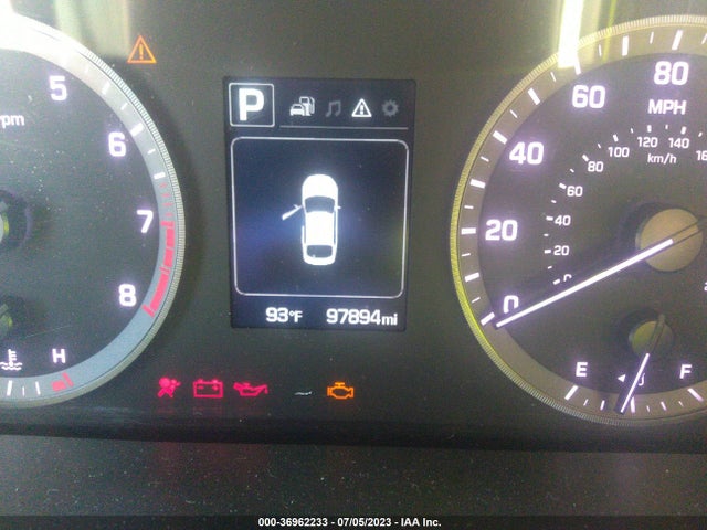 Hyundai Sonata 2.4l Se 2015 5NPE24AF9FH008832 Image 7