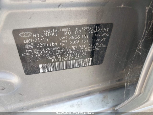 Hyundai ELANTRA GT 2016 KMHD35LH3GU269129 Image 9