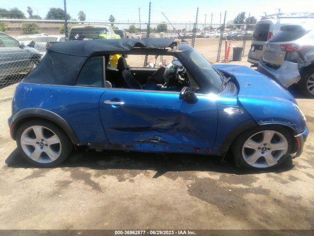 2006 MINI COOPER CONVERTIBLE S VIN: WMWRH33516TK57763