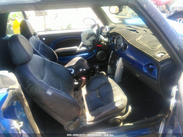 2006 MINI COOPER CONVERTIBLE S VIN: WMWRH33516TK57763