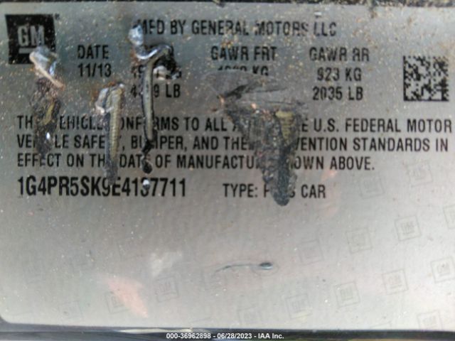 1G4PR5SK9E4137711 Buick Verano Convenience Group