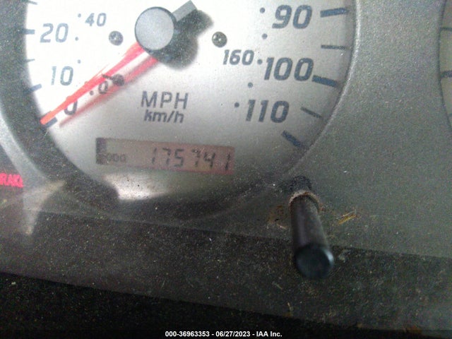 2001 NISSAN FRONTIER 2WD SE DESERT RUNNER VIN: 1N6ED26T71C312465