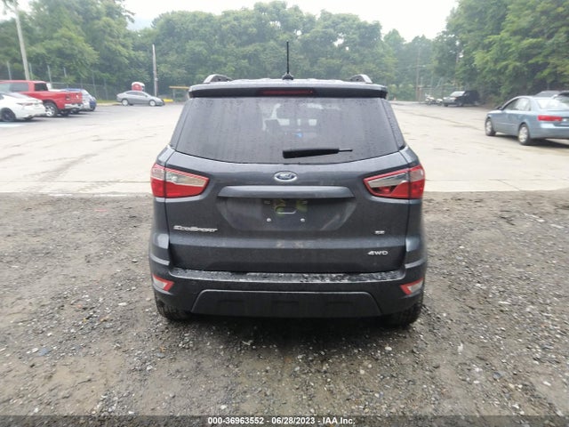 2019 FORD ECOSPORT SE VIN: MAJ6S3GL3KC266920