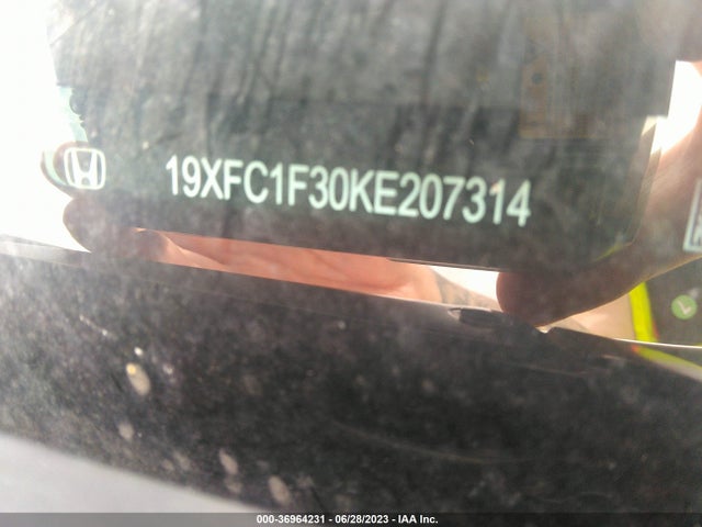 Honda Civic Sedan Ex 2019 19XFC1F30KE207314 Image 9