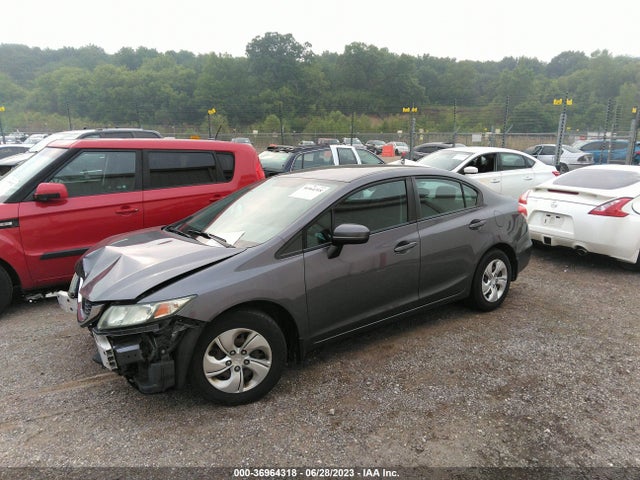 Honda Civic Sedan Lx 2014 19XFB2F5XEE070042 Image 2