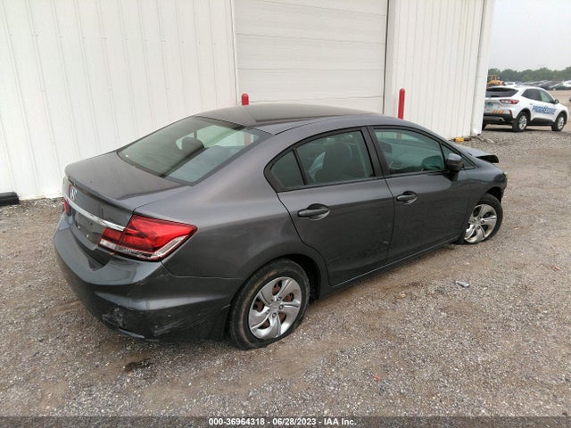 Honda Civic Sedan Lx 2014 19XFB2F5XEE070042 Image 4