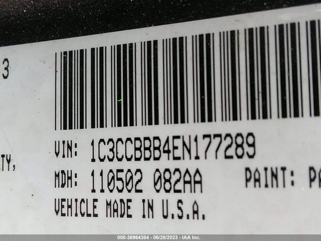 1C3CCBBB4EN177289 Chrysler 200 Touring
