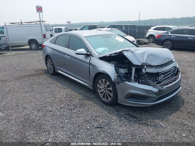 2016 HYUNDAI SONATA 2.4L SPORT VIN: 5NPE34AF5GH414055