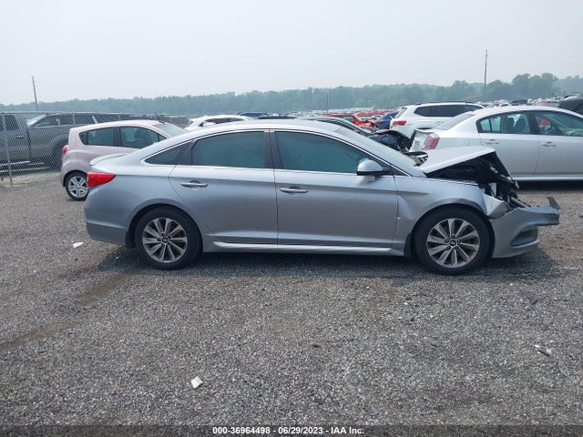 2016 HYUNDAI SONATA 2.4L SPORT VIN: 5NPE34AF5GH414055