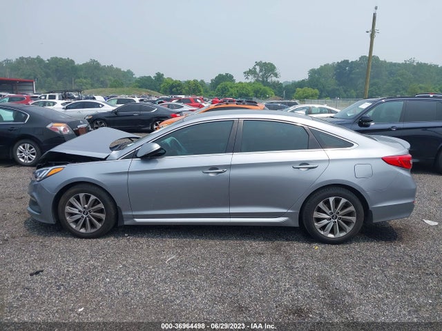 2016 HYUNDAI SONATA 2.4L SPORT VIN: 5NPE34AF5GH414055