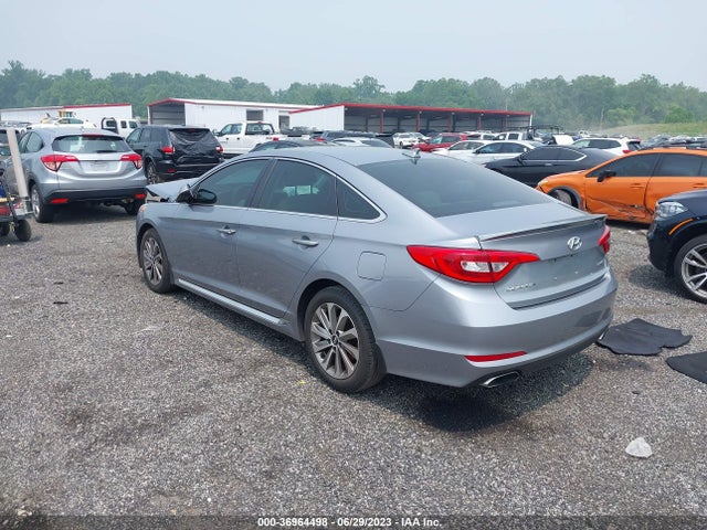 2016 HYUNDAI SONATA 2.4L SPORT VIN: 5NPE34AF5GH414055