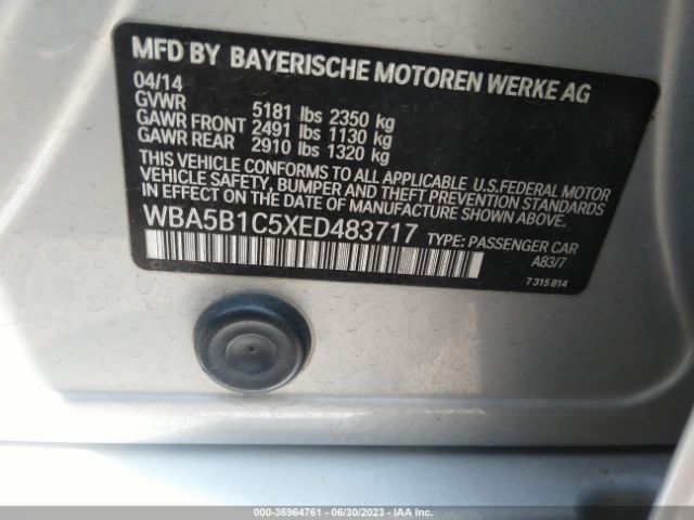 WBA5B1C5XED483717 BMW 5 Series 535i