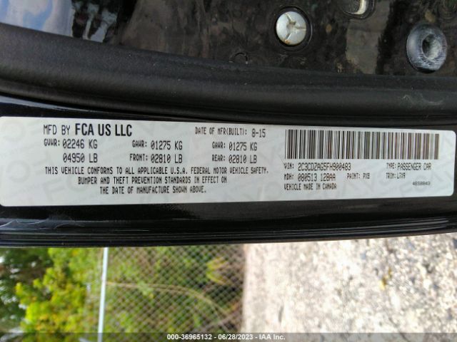 2C3CDZAG5FH900483 Dodge Challenger Sxt