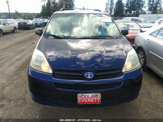 2004 TOYOTA SIENNA LE VIN: 5TDBA23CX4S019150