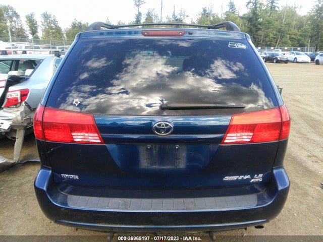 2004 TOYOTA SIENNA LE VIN: 5TDBA23CX4S019150