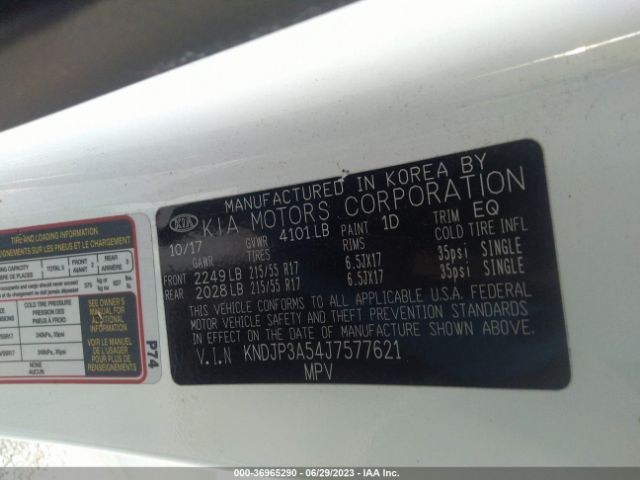 KNDJP3A54J7577621 KIA SOUL +
