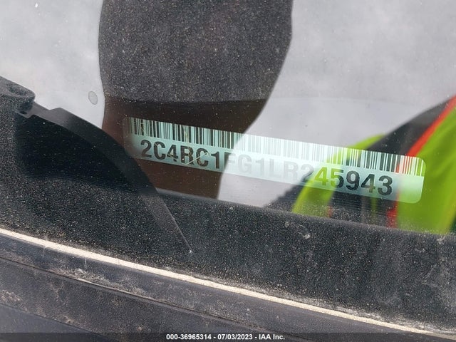 2C4RC1FG1LR245943 Chrysler Pacifica Touring
