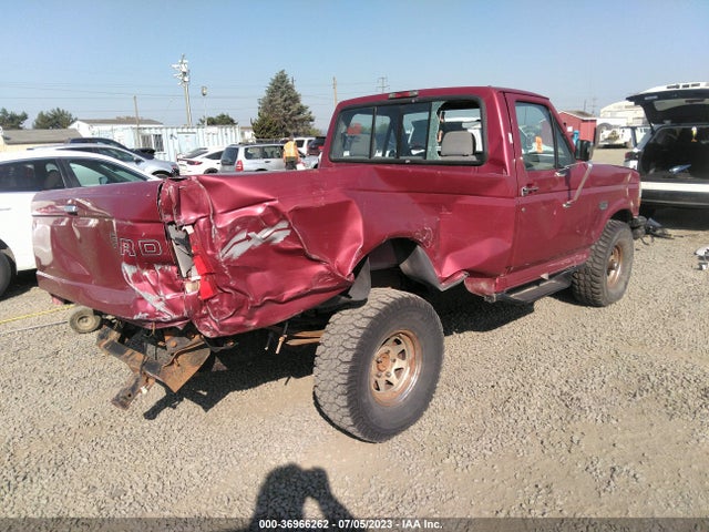 1995 FORD F150 VIN: 1FTEF14YXSLA92763