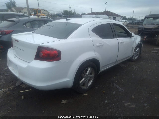 2011 DODGE AVENGER MAINSTREET VIN: 1B3BD1FB5BN572930