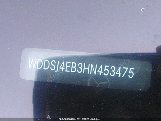 WDDSJ4EB3HN453475 Mercedes-Benz Cla Cla 250