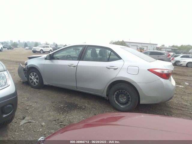 2014 TOYOTA COROLLA L/LE/S/S PLUS/LE PLUS VIN: 2T1BURHE6EC206373