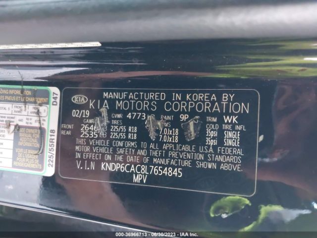 KNDP6CAC8L7654845 KIA SPORTAGE S