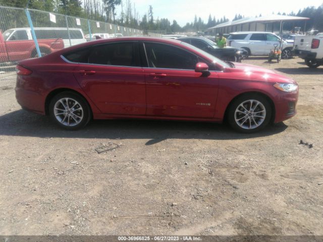 3FA6P0LU2KR179414 Ford Fusion Hybrid Se