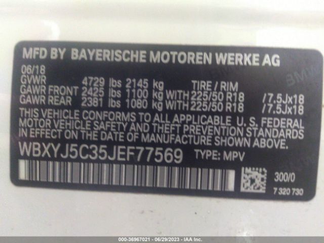 WBXYJ5C35JEF77569 BMW X2 Xdrive28i