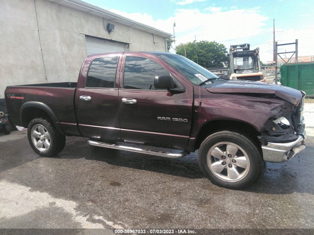 2004 DODGE RAM 1500 SLT VIN: 1D7HU18D04S627706
